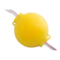 Світлодіодні модулі СОВ 12V 2W 36*36мм жовтий