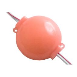 Світлодіодні модулі СОВ 12V 2W 36*36мм рожевий