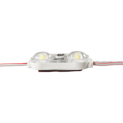 Світлодіодні модулі 2835-2smd 12V 0,72ватт IP67 з лінзою білий 5 років гарантії LEDUA