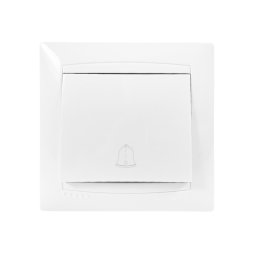 Кнопка дзвінка Сакура біла LMR1010 Лємансо