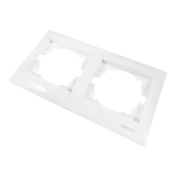 Рамка 2-а Сакура біла горизонтальна LMR1011 Лємансо