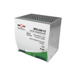 Блок живлення на DIN-рейку Biom Professional DC12 240W BPD-240-12 20A
