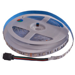 Светодиодная лента 1 м SMD5050 60 LED 24В IP20 RGB