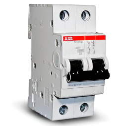 Авт.вимик. SH 202-B 2п 10A АВВ