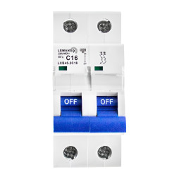 MCB Lemanso 4.5KA (тип С) 2п 06A  LCB45