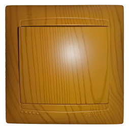 Вимикач 1-й LEMANSO Сакура вільха LMR1401