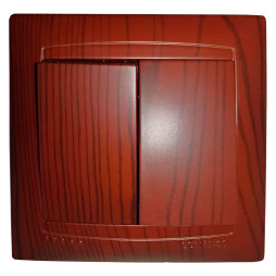 Вимикач 2-й LEMANSO Сакура вишня      LMR1505