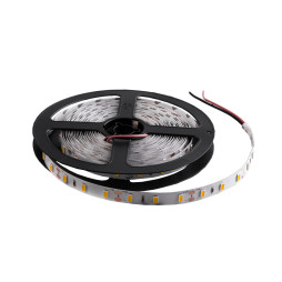 Світлодіодна стрічка 5630-60led-10mm-12V 14,4W/m IP20 18-20lm тепло білий 2 роки гарантії LEDUA