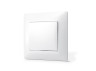 Выключатель одноклавишный белый TITANUM STANDARD
