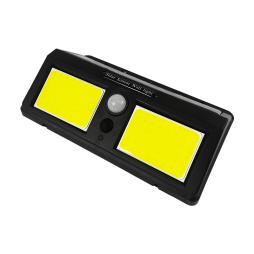 Светильник аккумуляторный фасадный Lemanso LM1113 12Вт на солнечной батарее с датчиком движения