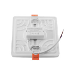 Світильник світлодіодний квадрат VENECIA 15w 185/265V 5000K врізний AVT