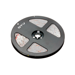 Светодиодная лента GTV FLASH 1 м SMD2835 60 LED 12В IP20 холодный белый