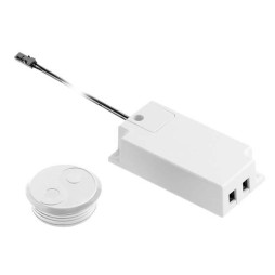 Сенсорний вимикач CCT бездротовий 12V 60W Білий (А) AE-WDBP2CCT-10N GTV