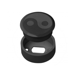 Сенсорний вимикач CCT бездротовий 12V 60W Чорний (А) GTV