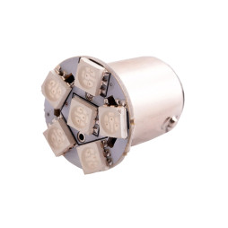 Светодиодная автолампа T25 P21/5W (1157) 12В SMD5050-6led красный