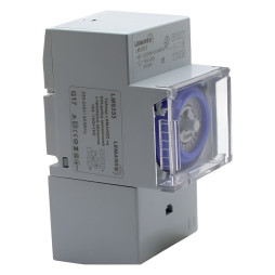 Таймер Lemanso на DIN-рейку механічний 16A-1NO+1NC LM6353