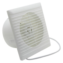 Вентилятор настінний з клапаном 150мм Lemanso LM9159
