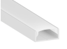 Профиль алюминиевый LEDUA АЛ-111 + рассеиватель для LED ленты накладной 2 м Белый