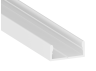 Профиль алюминиевый LEDUA АЛ-111 + рассеиватель для LED ленты накладной 2 м Белый