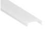 Профиль алюминиевый LEDUA АЛ-111 + рассеиватель для LED ленты накладной 2 м Белый