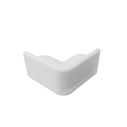 АЛ-06 угловой коннектор белый LEDUA (3Д печать)