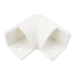 АЛ-06 кутовий коннектор білий LEDUA  (3Д друк)