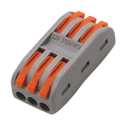 Клема (3+3) двостороння Lemanso / LMA2603