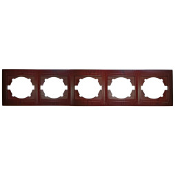 Рамка 5-на LEMANSO Сакура вишня горизонтальна  LMR1530