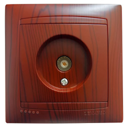 Розетка TV LEMANSO Сакура вишня                              LMR1524