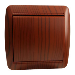 Выключатель накладной 1-й LEMANSO Магнолия вишня LMR2201