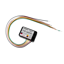 Комплект бездротовий вимикач врізний 2шт BTN-ELRF+ cенсор руху піроелектричний врізний 2шт PIR-SR501-RF+приймач 4х-канальний 433Мгц LEDUA