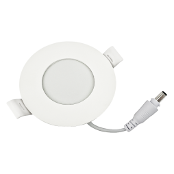 Светильник светодиодный Комфорт круглый врезной 3W 210LM 6500K 170-265V LM1042 Лемансо