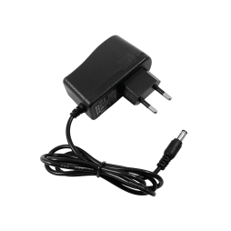 Блок живлення 12W-IP44 пластик, вилка+кабель 1м 12V/LM840 Лємансо