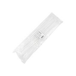 Кабельная стяжка запирающая белая 4,8*350мм. (100шт упаковка)