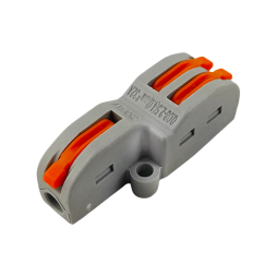 Клемма Lemanso LMA2621 1+2 контакта
