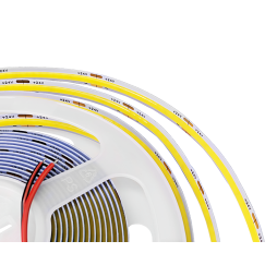 Світлодіодна стрічка COB 320led-8mm-24V IP20 9W/m 4000-4500K (MTK-ULTRA-320NWСОВ-24) MTK (1023087)