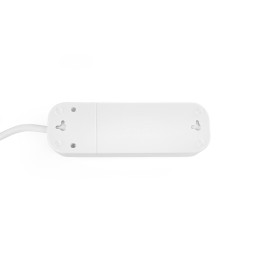 Подовжувач мережевий із заземленням 3 гнізда з кнопкою 3м (3x1.5мм) білий TITANUM STANDARD