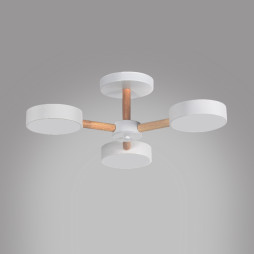 Світлодіодна накладна люстра Ardero AL6193ARD SCANDY 40Вт білий