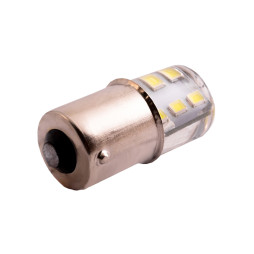 Світлодіодна авто лампа T25-2835-12SMD силікон 1156 білий 12V LEDUA