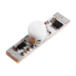 СЕНСОР РУХУ PIR ON/OF для профілю 5A з фотоелементом і  повільним включенням 12V M320.2F