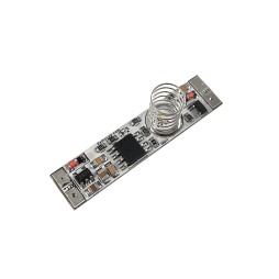 Сенсорний димер (0% - 100%) для профілю 12-24V І=3А, пружина 10мм, білий світлодіод М292-10 (білий)