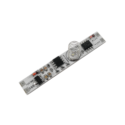 Сенсорный диммер для профиля LED М299-10 5А пружина 10мм белый светодиод