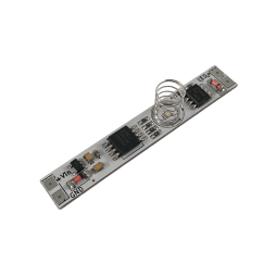 Сенсорный диммер для профиля LED М296.3-10В с функцией памяти 5А пружина 10мм синий светодиод