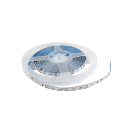 Світлодіодна стрічка 2835-120led-8mm-12V 9W, IP20 S типу 5500-6000K білий 2 роки гарантії (уп.5м) PROLUM