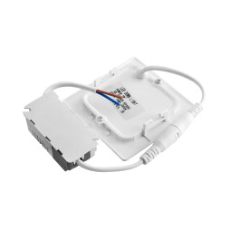 Світильник світлодіодний врізний DownLight 3w 220V квадратний 6400k