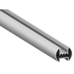 Алюмінієвий профіль для світлодіодної стрічки АЛ-132 ЛСК коло 2 метра анодований підвісний LEDUA