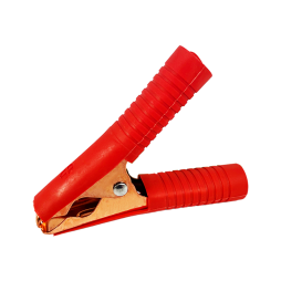 Крокодил 100А 86мм (1 червоний+1 чорний) LM9143