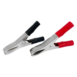 Крокодил 50А 100мм (1 червоний+1 чорний) LM9149