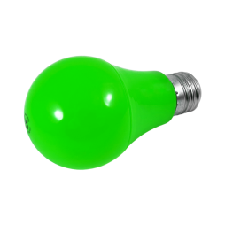 Світлодіодна лампа 7W A60 E27 175-265V зелена / LM3086 Лємансо