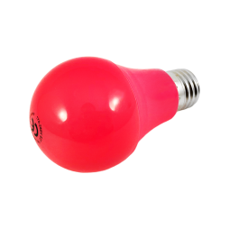 Світлодіодна лампа 7W A60 E27 175-265V рожева / LM3086 Лємансо